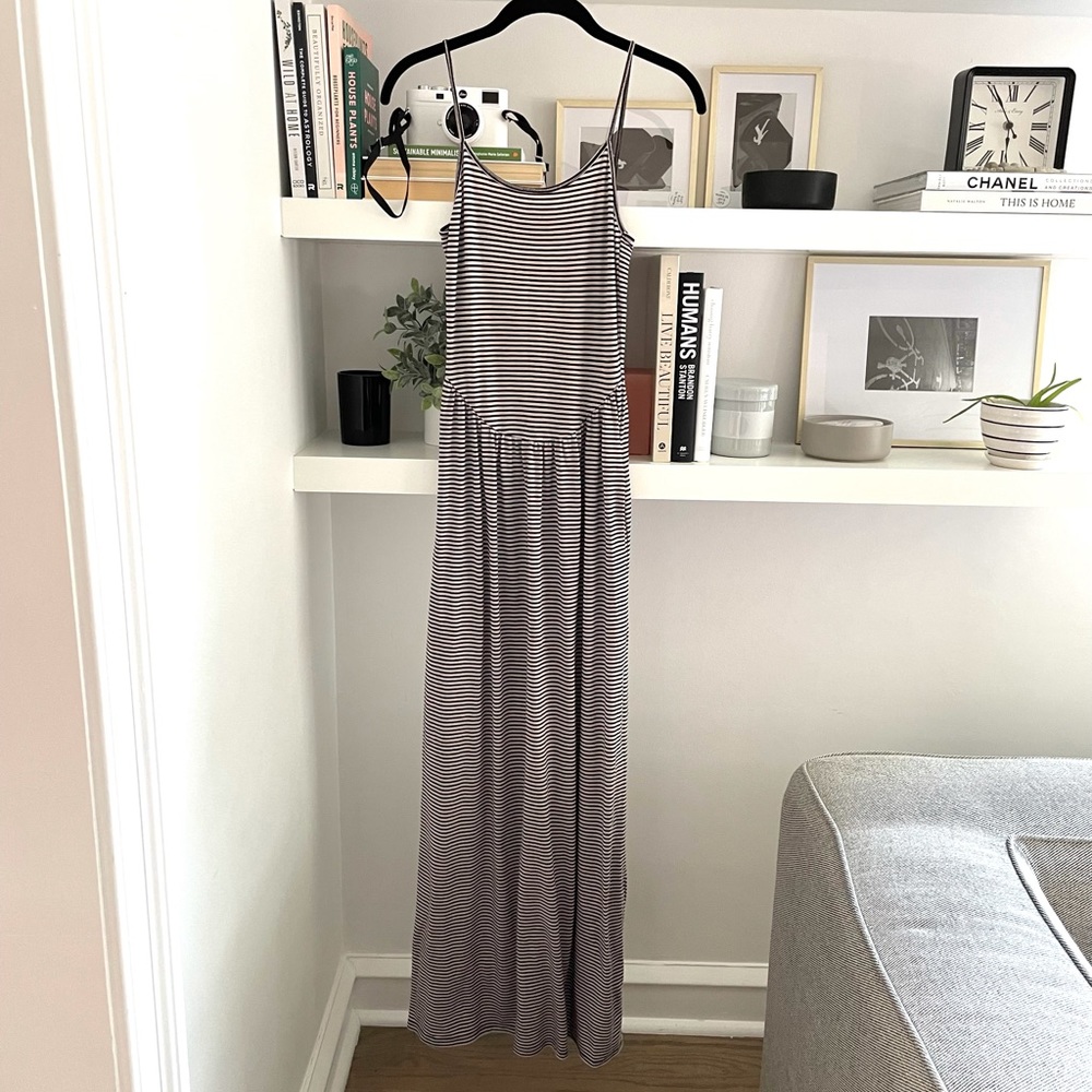 RACHEL Rachel Roy XS Black/Gray Maxi Dress (Worn)